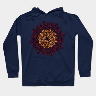 Acanthus Leaves Mandala Hoodie